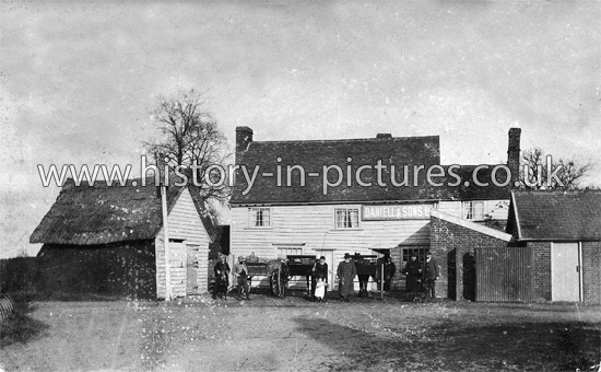 The Cross Inn Public House, Boxted, Essex. c.1908